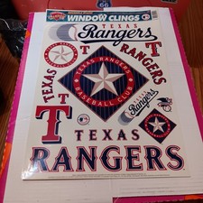 VTG 1996 MLB Baseball Static Cling Window Sticker Decal Official Logo NOS New picture