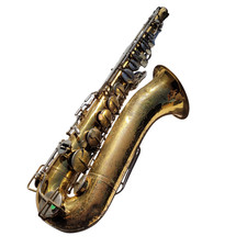 Selmer Bundy Tenor Bb Saxophone Vintage with Case AS IS for Parts or Repair Only picture
