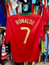 AUTHENTIC Nike Portugal 2008 Cristiano Ronaldo #7 Home Jersey - Men (XL) picture