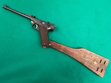 Luger Artillery Shoulder Stock German WWI Military Original Gun is Not Included picture
