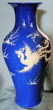 Qing dynasty sacrificial blue vase. Late 17th/ Early 18th Century picture
