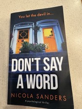 Don’t Say A Word  picture