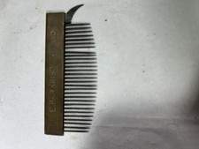 Vintage Royal Parkinson Metal Comb Lice Early Collectible Civil War picture