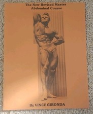Vince Gironda The New Revised Master Abdominal Course Great Condition, Booklet picture