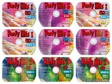 CHARTBUSTER PARTY HITS VOL 1,2,3 -  9 CDG DISCS KARAOKE SET 5012 OLDIES ROCK lot picture