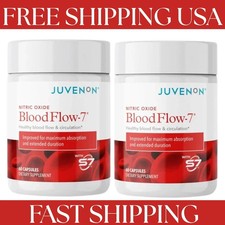 Juvenon Nitric Oxide BloodFlow-7 Dietary Supplement stream Support 60 Cap picture