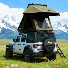 Naturnest Ultra Light Slim Rooftop Tent w/Inflating Mattress-Polaris Lite picture