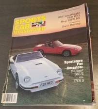 SPORTS CAR ILLUSTRATED SS1/2 VS. TVR S DECEMBER 1988 VOL.4 #12 [BOX O] DDD #593 picture