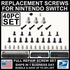 40pcs Screws for Nintendo Switch Console Full Set Repair Replacement Housing picture