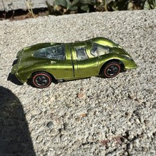 Vintage 1969 Hot Wheels Redline Antifreeze Light Green Porsche 917  picture