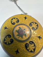 Vintage Powder Compact with Mirror Collectible Cosmetic Compact picture