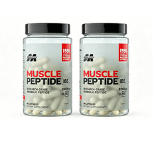 2Pack MuscleTech Muscle Peptide 185 Strength and Muscle Growth 84 Veg Capsules picture