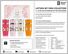 Lattafa Ladies Yara Collection 4pcs EDP Gift Set 6290362345749 picture
