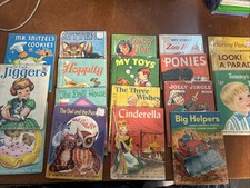 Vintage Junior Elf Rand McNally & Tell a Tale Whitman Children’s - 18 Books picture
