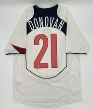 USMNT 2004/2005 Home Authentic Nike Donovan #10 Soccer Jersey (S) picture