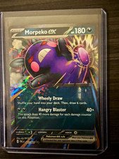 Morpeko ex 055/084 Paldea Evolved Double Rare Holo 180 HP Basic English picture