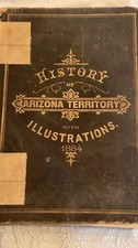 History Of Arizona Territory 1884 picture