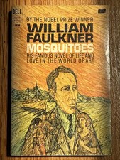 Mosquitoes by William Faulkner (1965 Dell Laurel 1st Thus PB) picture