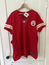Nike Kansas City Chiefs Team Vapor F.U.S.E. Elite Jersey Red Size 48 XL picture