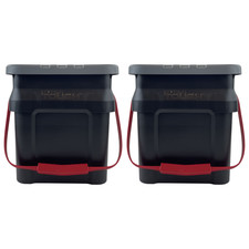 2-Pack Hyper Tough 5 gal Bucket Tote Black HT-2022-5GB picture