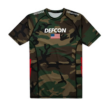 Shoyoroll Defcon x BJJ Rash Guard Short Sleeve Jiu Jitsu MMA Camo Gear picture