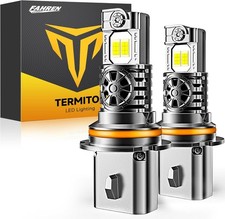 Fahren 9007/HB5 LED Hig/Low Light Bulb 350000LM 6500K Beam For Nissan Ford Dodge picture