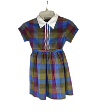 Vintage 1950's Honeysuckle Little Girls Dress Size 6X Sears Roebuck and Co. picture