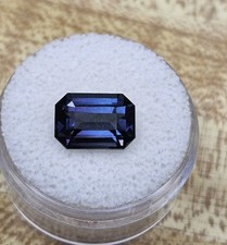 AIG CERTIFIED 4.65ct 100%Natural Earth-Mined COBALT BLUE SPINEL Tanzania NO-HEAT picture