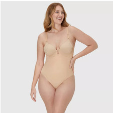 Maidenform Women's Extra Firm Control Waist Slimming All-In-One Bodysuit Large picture