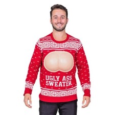 Adult Unisex Ugly Ass Funny Design Ugly Christmas Sweater picture