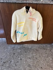 Mira Mikati Women's Creme Long Sleeve Pullover/Jacket Hoodie Size:6 US / Eur 36 picture