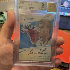 Panini 2017-18 Absolute Lauri Markkanen Rookie Auto /99 #AR-LM BGS Bulls picture