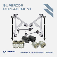 AUTOACER 12p Rear Control Arms, Bushes Torque Rods Links For JAGUAR S-Type XF XK picture