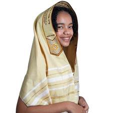 HalleluYAH Queen Esther Tallit Prayer Shawl 72