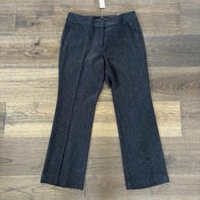 NWT Ann Taylor Factory Curvy Trouser Pants Women's Size 6P Petite Black picture