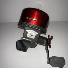 ViTG Abu-Matic Garcia No. 170 Closed Face Fishing Reel Sweden Red MCM Angler picture