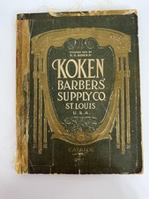 Antique Koken No 17 Barber Supply Catalog & Berninghaus Barberiana Lot picture
