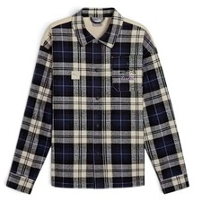 PUMA Porsche Legacy $155 Statement Plaid Flannel Shirt 626364 02 Men's MEDIUM M picture