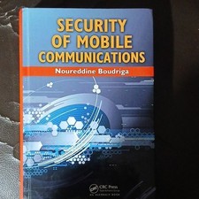 CRC Press Security of Mobile Communications Hardcover by Noureddine Boudriga picture