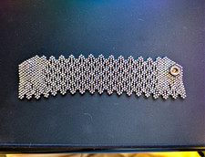 Sergio Gutierrez liquid metal bracelet design silver tone - 7.5 to 8 inch length picture