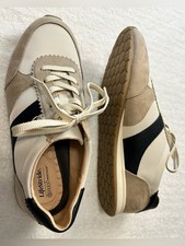 LifeStride Fearless BZees FreeFoam Sneakers Beige Black 9W New Unworn picture