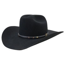 Stetson Men's Powder River 4X Buffalo Felt Cowboy Hat picture