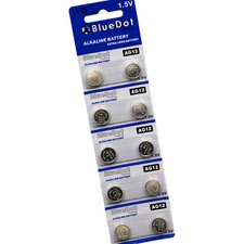10 Pk AG12 LR43 386 301 L1142 LR1142 D301 D386 Alkaline Button Cell Battery picture
