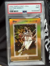 Topps 2002-03 Contemporary Collection Cuttino Mobley #130 Gold /25 PSA 9 picture