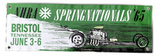 1965 '65 BRISTOL Springnationals Shop Garage Banner Dragster 2x6' picture