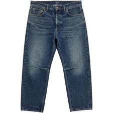Madewell Darted Barrel-Leg Jean Womens 28 High Rise Tapered Denim Minimalist picture
