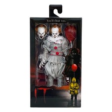 NECA IT (2017) Pennywise the Clown - 8-Inch Clothed Action Figure - NEW / MIP picture