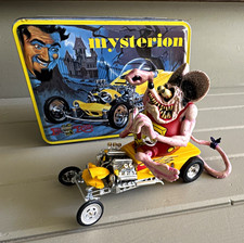 Vintage 1997 Revell Rat Fink Mysterion 1:25 Dragster Pre-Built w/RatFink driver￼ picture