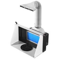 Uimoso Portable Airbrush Spray Booth with Dual Fans and LED Lighting picture