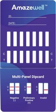 12 Panel Urine Instant Drug Test Dip Card - Clia Waived - With TCA- 100 Pack picture